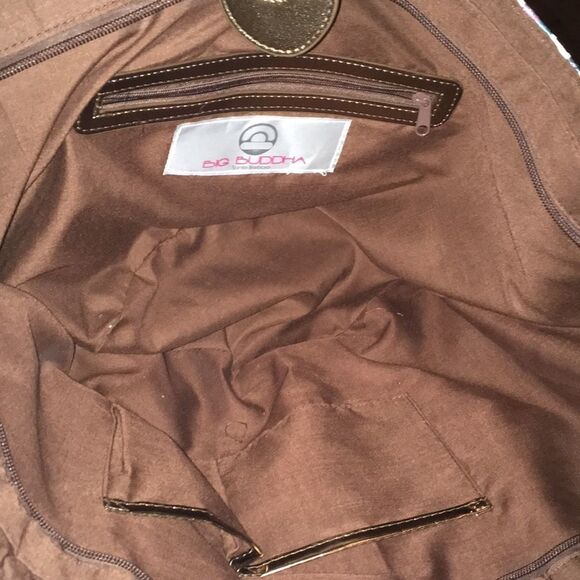 Big Buddha woven tote, BNWT - Picture 3 of 3